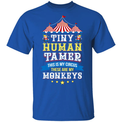 Teacher Tiny Human Tamer This My Circus These are My Monkeys T-Shirt & Hoodie | Teecentury.com