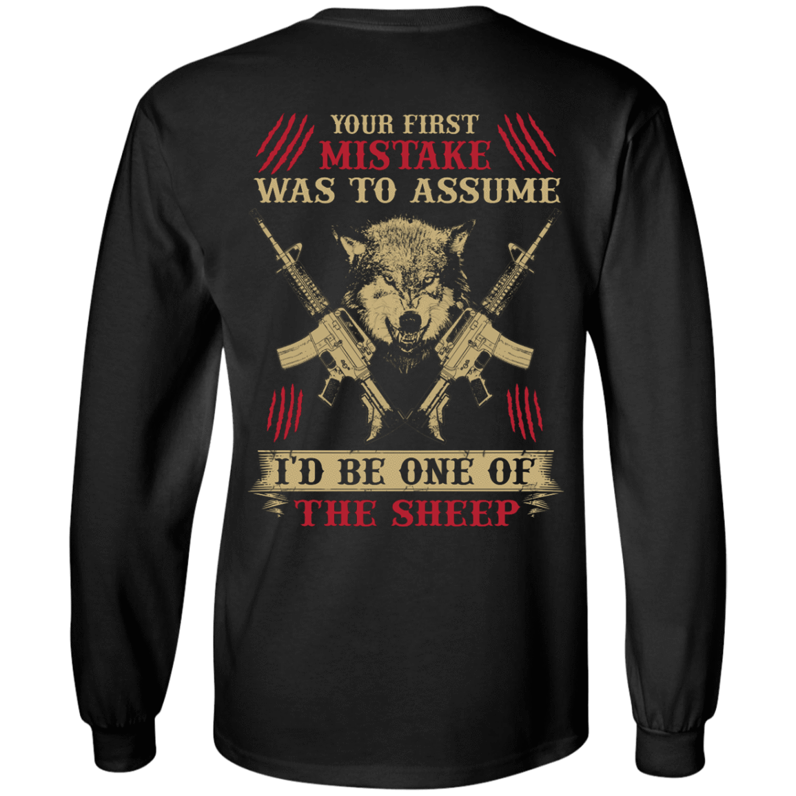 Your First Mistake Was To Assume T-Shirt & Hoodie | Teecentury.com