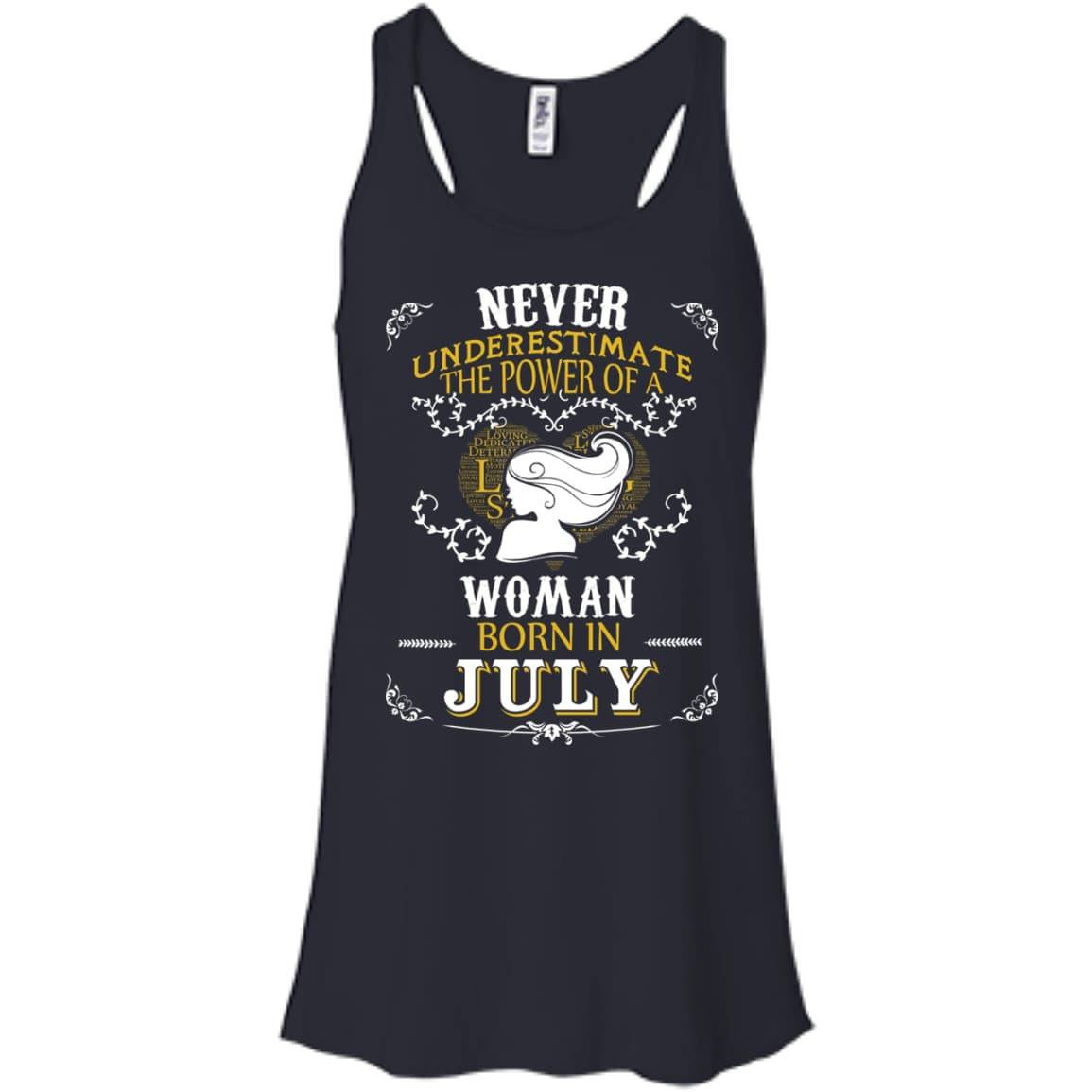 A Woman Born In JULY T-Shirt & Hoodie | Teecentury.com