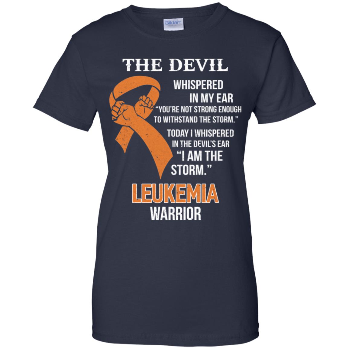 I Am The Storm Support Leukemia Awareness Warrior Gift T-Shirt & Hoodie | Teecentury.com