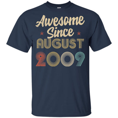 Awesome Since August 2009 Vintage 13th Birthday Gifts Youth Youth Shirt | Teecentury.com