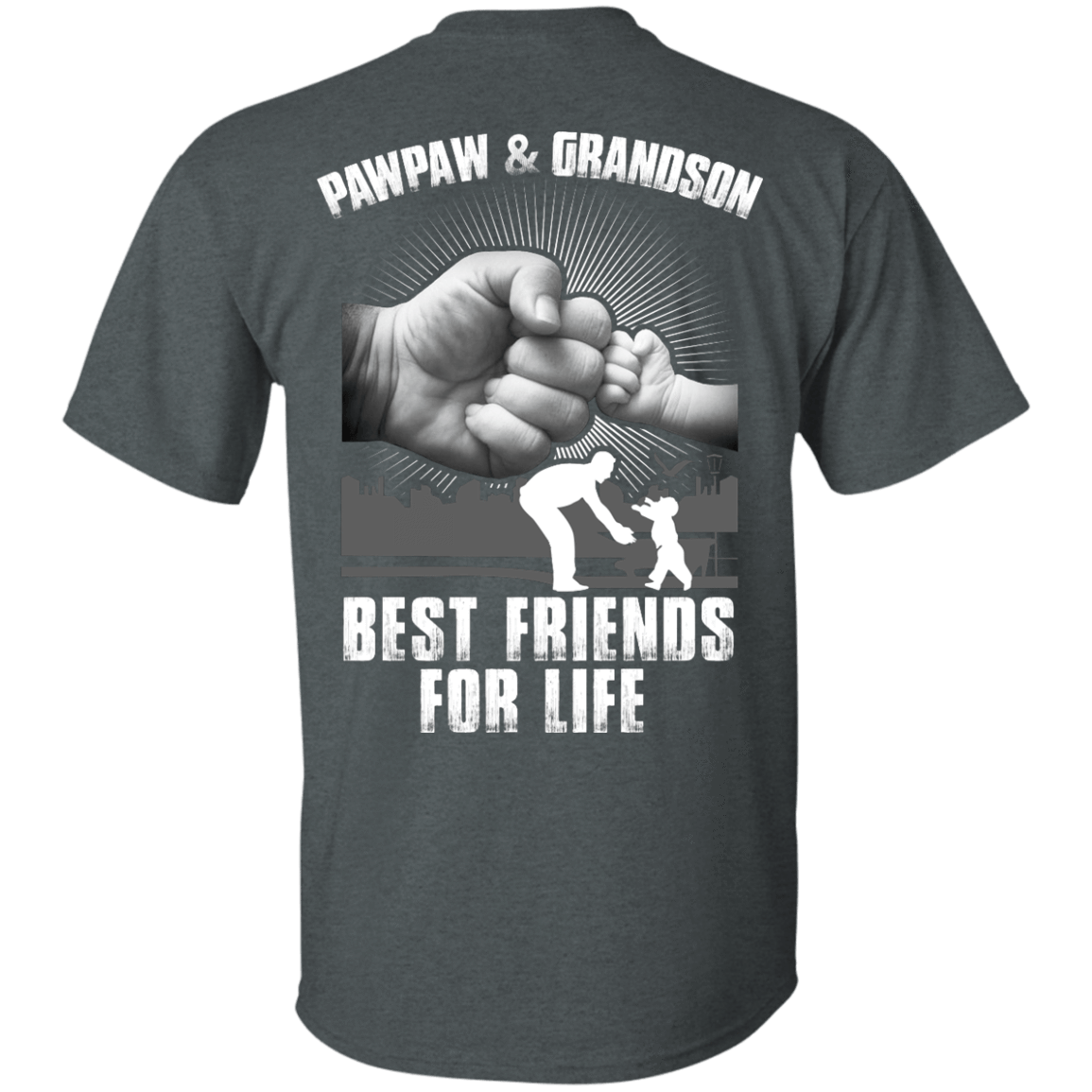 Pawpaw And Grandson Best Friends For Life T-Shirt & Hoodie | Teecentury.com