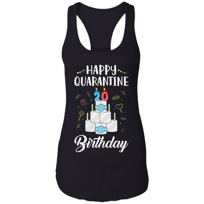 20th Birthday Gift Idea 2002 Happy Quarantine Birthday T-Shirt & Tank Top | Teecentury.com