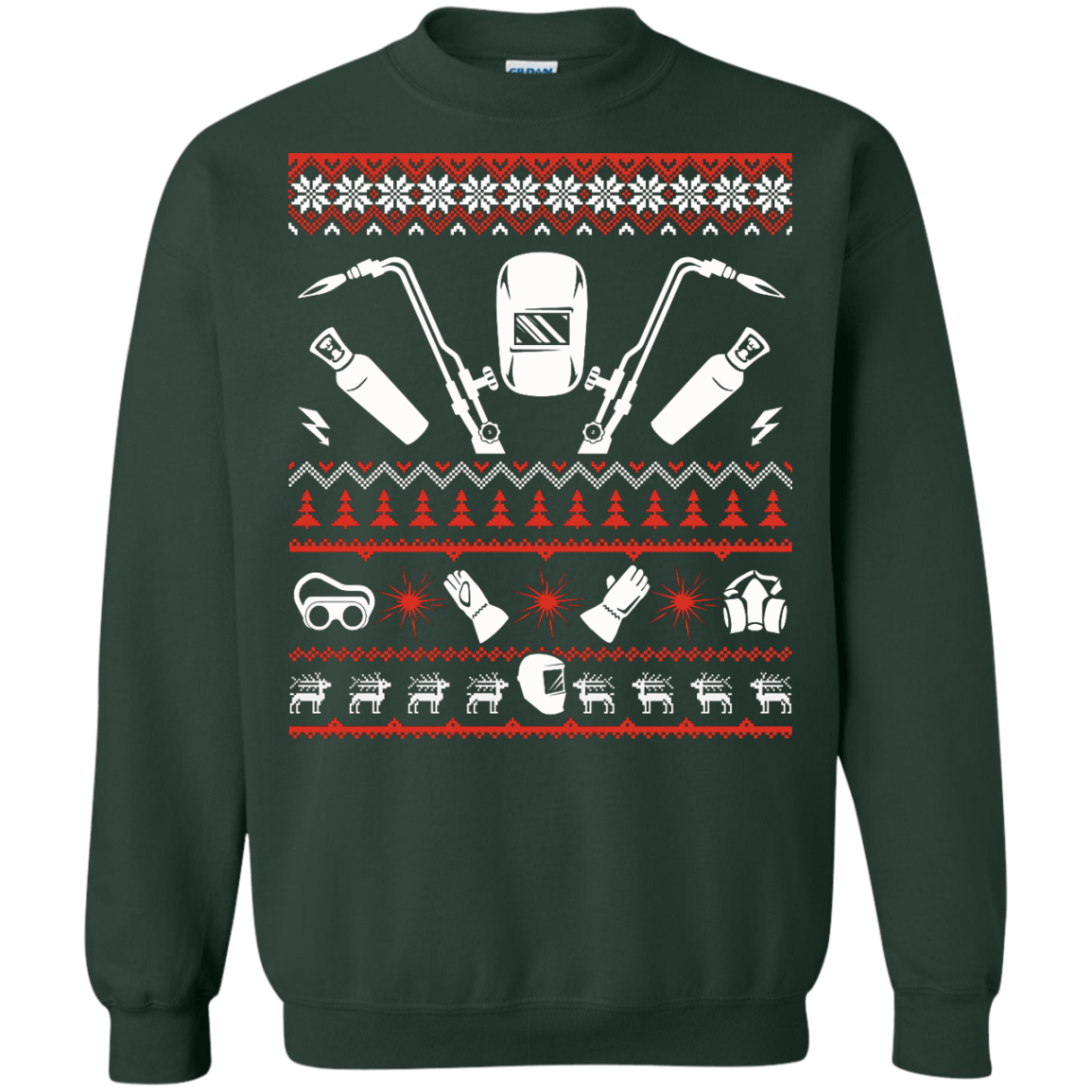 Welder Christmas Sweater T-Shirt & Hoodie | Teecentury.com