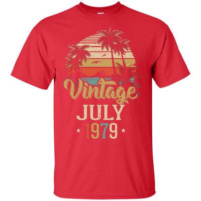 Retro Classic Vintage July 1979 43th Birthday Gift T-Shirt & Hoodie | Teecentury.com