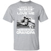 I Asked God For A Man Who Always Love Me Grandpa Youth Youth Shirt | Teecentury.com