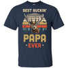 Vintage Best Buckin' Papa Ever Gift For Father Day T-Shirt & Hoodie | Teecentury.com