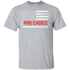 Patriotic US American Flag Pro Choice Veteran T-Shirt & Hoodie | Teecentury.com