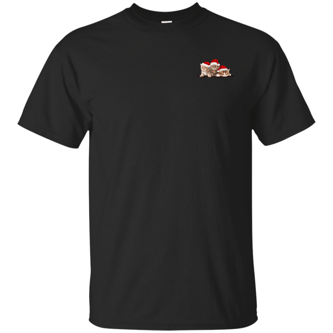 Kitten In A Pocket Cute Cat Christmas T-Shirt & Hoodie | Teecentury.com