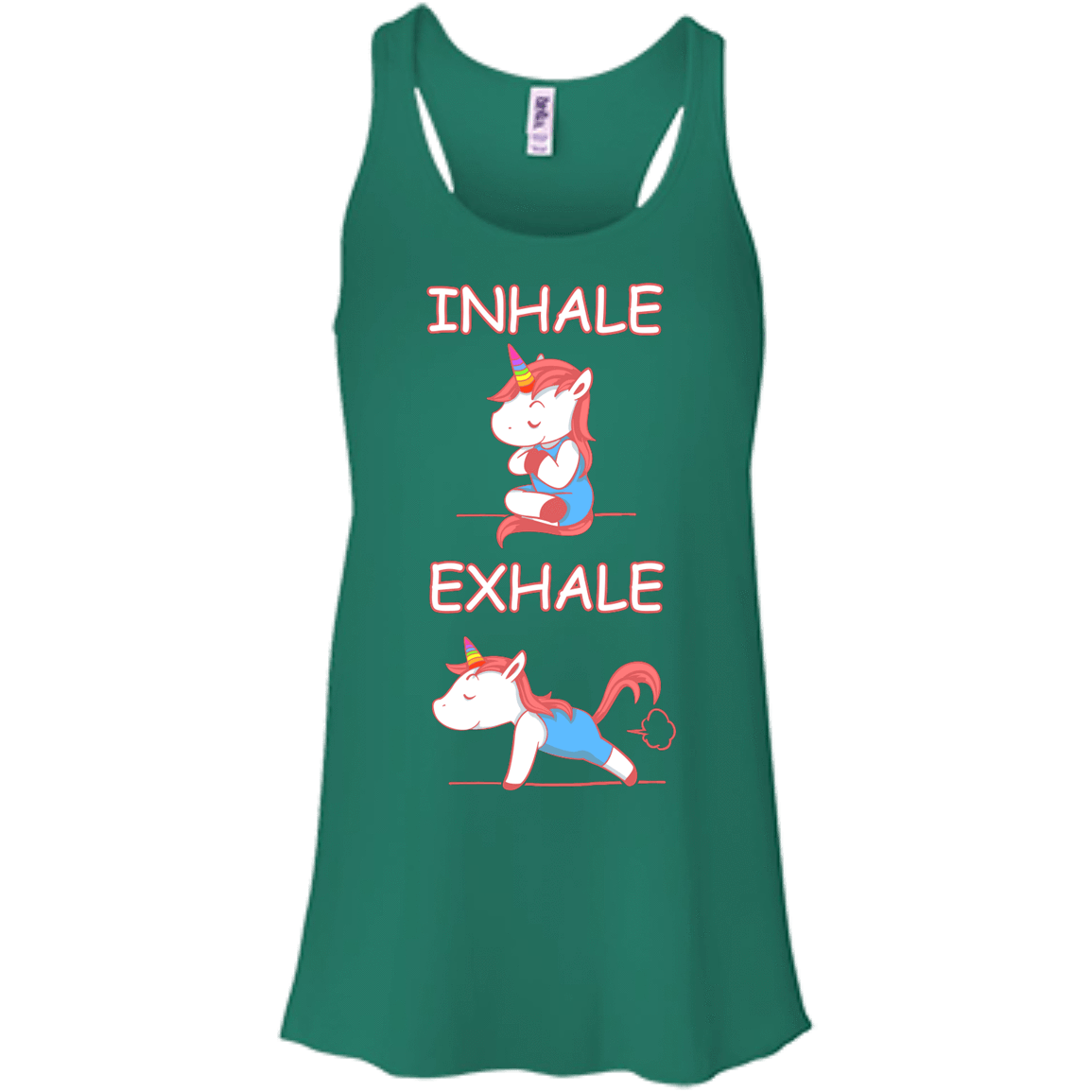 Yoga Unicorn Inhale Exhale T-Shirt & Hoodie | Teecentury.com