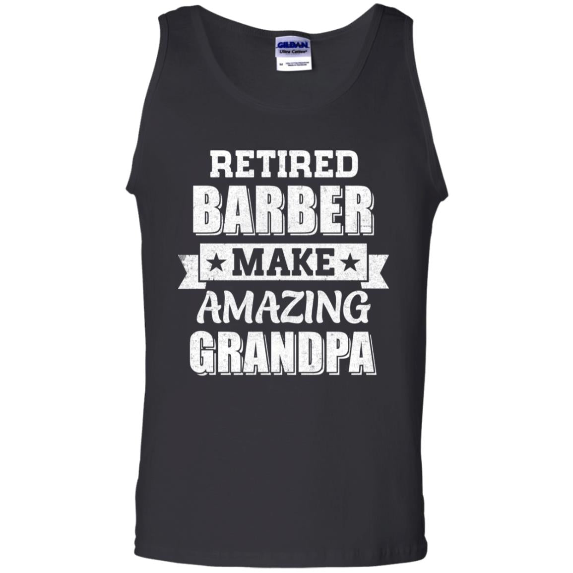 Funny Retired Barber Make Amazing Grandpa Gifts T-Shirt & Hoodie | Teecentury.com