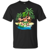 St Patricks Day Hawaiian Leprechaun Surfing T-Shirt & Hoodie | Teecentury.com