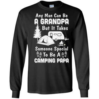 Camping Papa Grandpa Fathers Day Gift T-Shirt & Hoodie | Teecentury.com