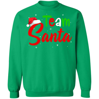 Team Santa Christmas Matching Family Christmas Pajama T-Shirt & Sweatshirt | Teecentury.com