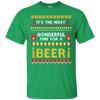 It's The Most Wonderful Time For A Beer Ugly Sweater T-Shirt & Hoodie | Teecentury.com