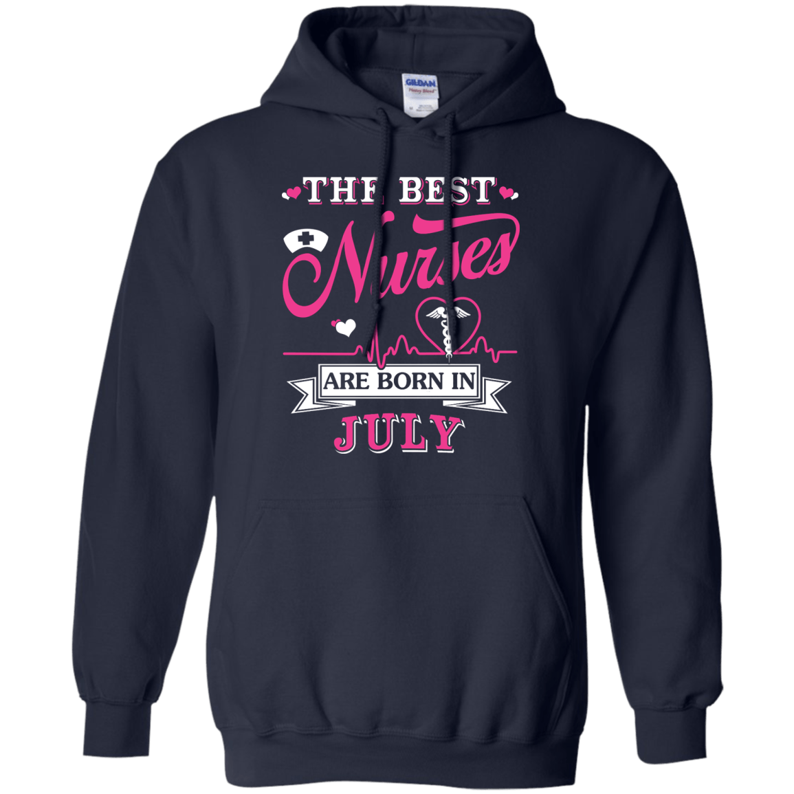 The Best Nurses Are Born In July T-Shirt & Hoodie | Teecentury.com