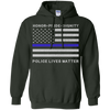 Police Lives Matter Honor Pride Dignity T-Shirt & Hoodie | Teecentury.com