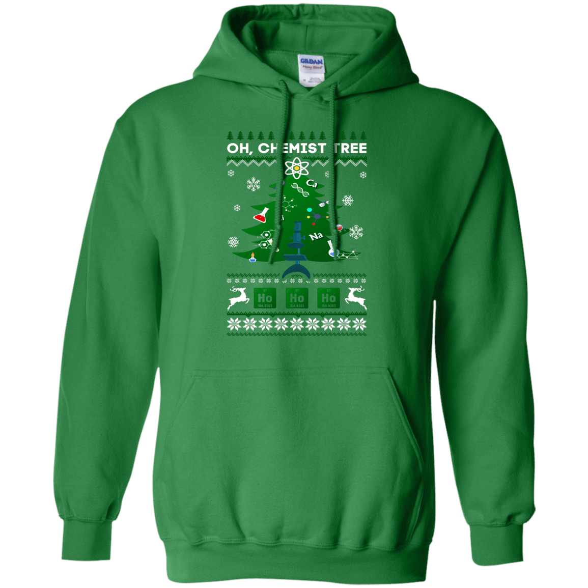 Oh Chemistry Tree Science Christmas Ugly Sweater Gift Shirt