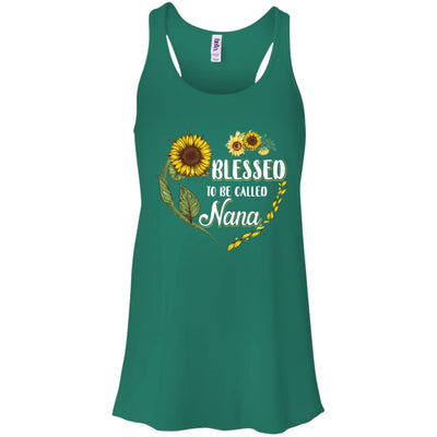 Blessed To Be Called Nana Sunflower Mothers Day Gift T-Shirt & Tank Top | Teecentury.com