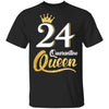 Born In 1998 My 24th Birthday Quarantine Queen T-Shirt & Tank Top | Teecentury.com