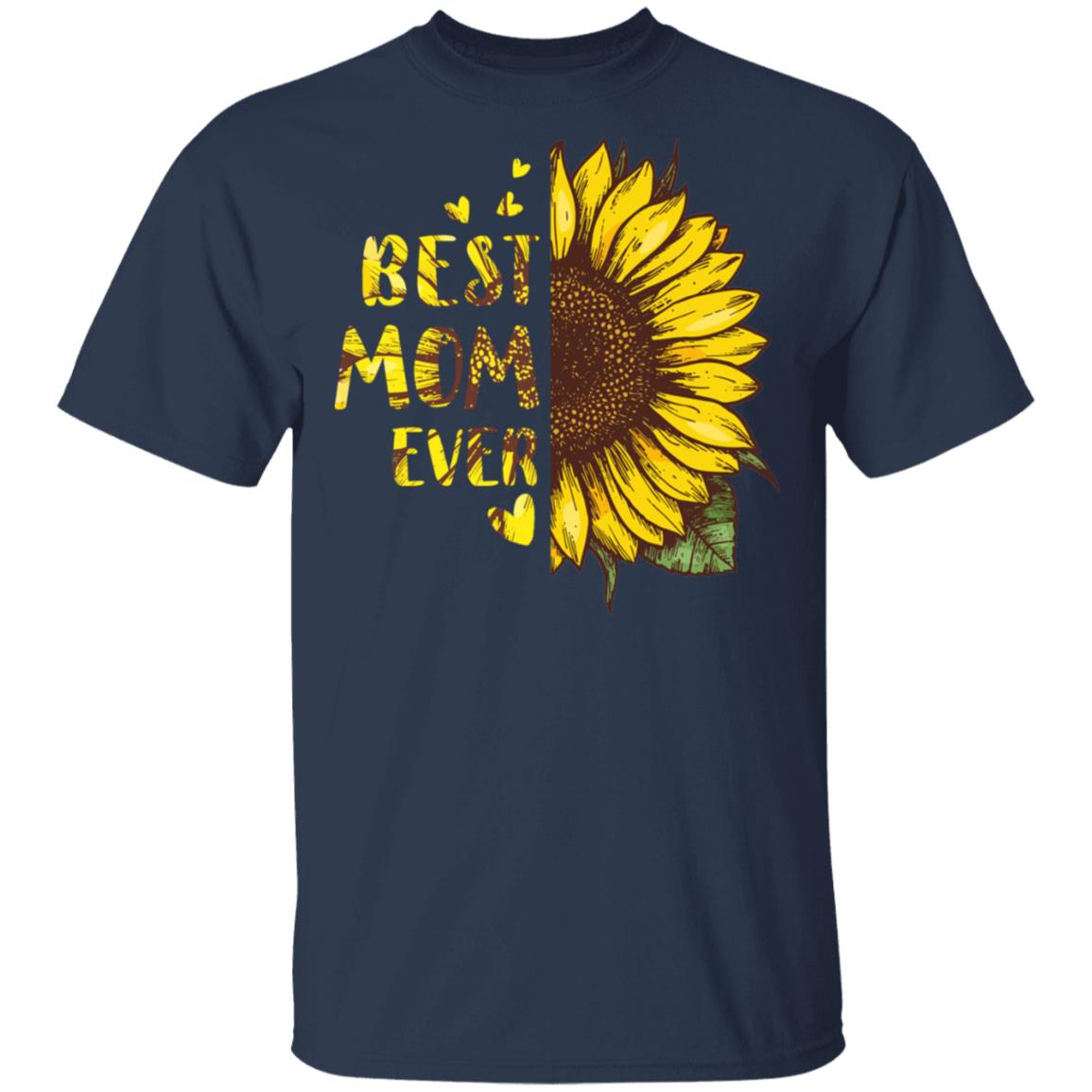Best Mom Ever Sunflower For Mother's Day Gifts Women T-Shirt & Tank Top | Teecentury.com