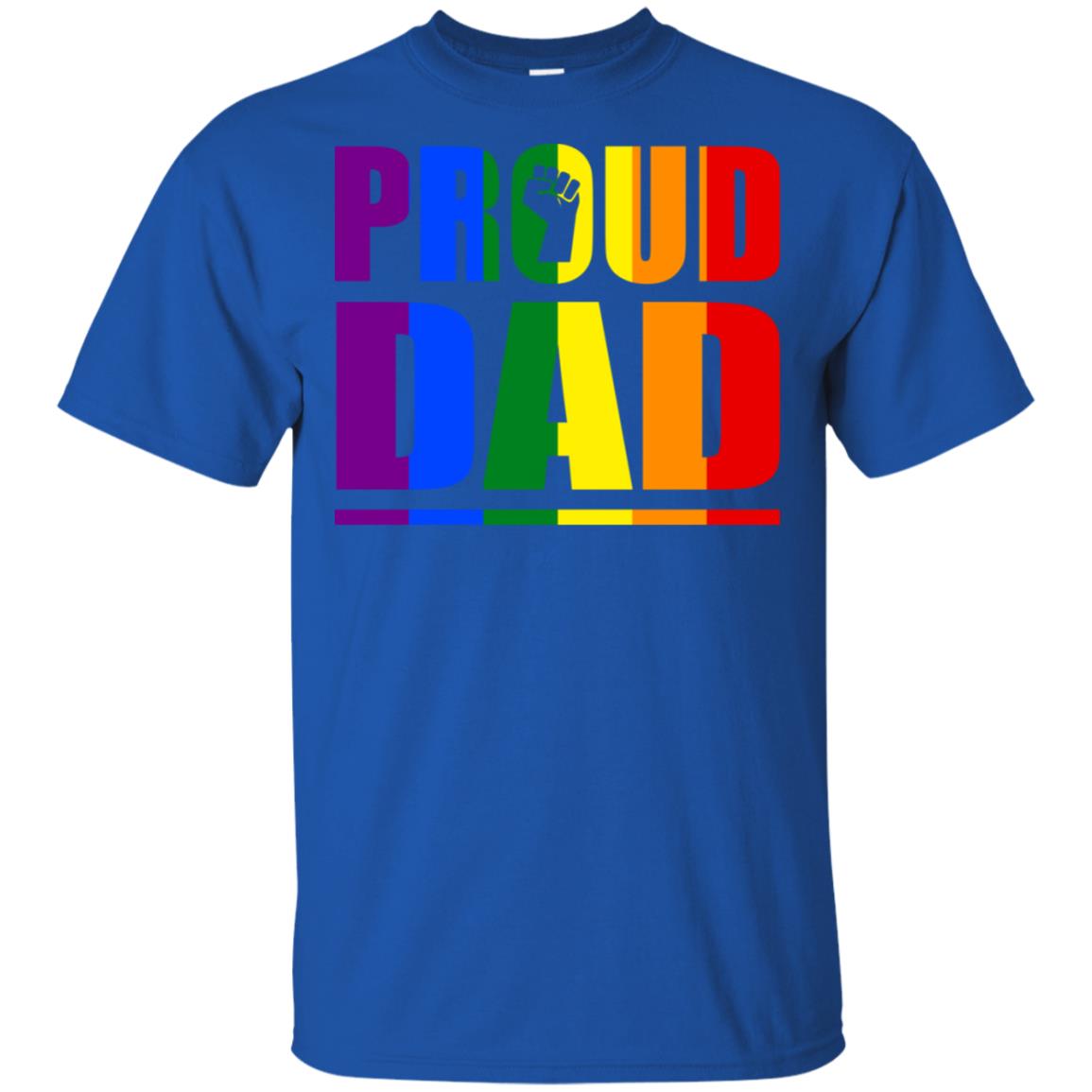 Proud Dad Gay Pride Month LGBT T-Shirt & Hoodie | Teecentury.com