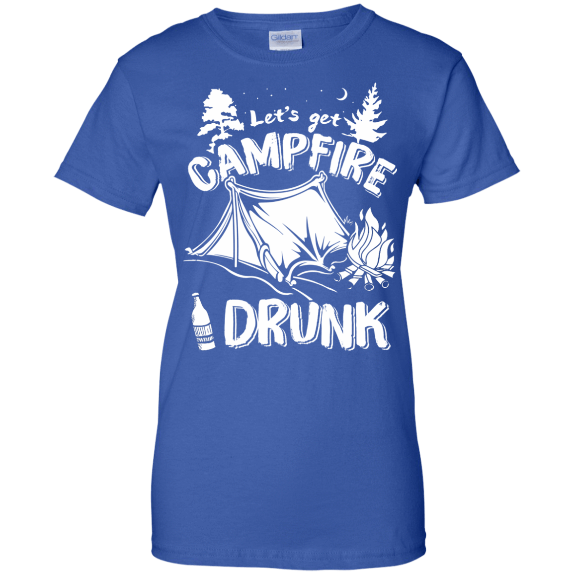 Let's Get Campfire Drunk T-Shirt & Hoodie | Teecentury.com