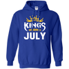Kings Are Born In July T-Shirt & Hoodie | Teecentury.com