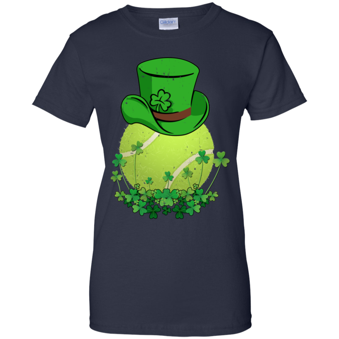 Shamrock Tennis Leprechaun St Patricks Day T-Shirt & Hoodie | Teecentury.com