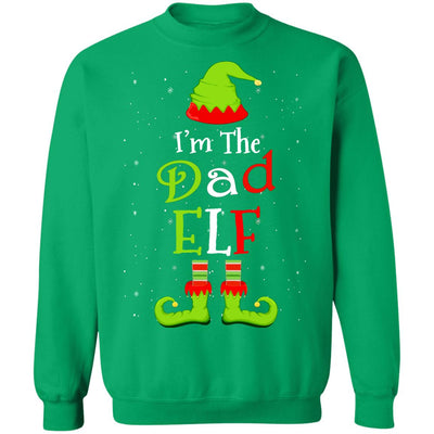 I'm The Dad Elf Family Matching Funny Christmas Group Gift T-Shirt & Sweatshirt | Teecentury.com