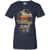 Retro Classic Vintage June 1979 43th Birthday Gift T-Shirt & Hoodie | Teecentury.com