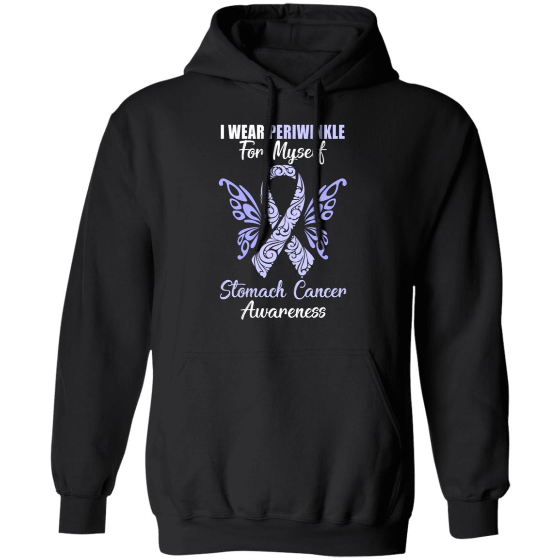 I Wear Periwinkle For Myself Stomach Cancer Awareness Gift T-Shirt & Hoodie | Teecentury.com