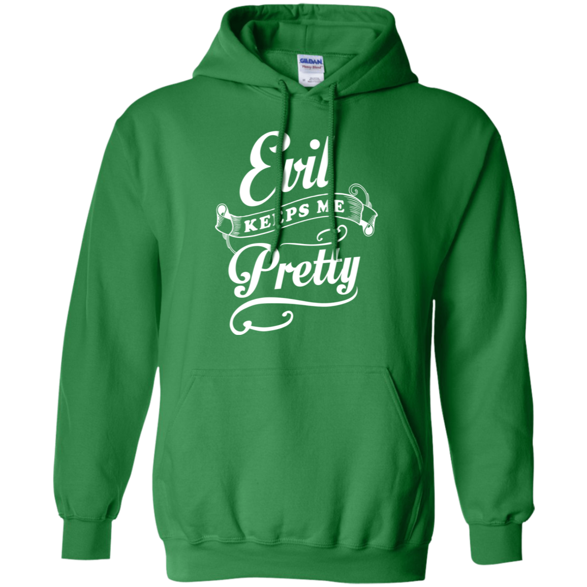 Evil Keeps Me Pretty T-Shirt & Tank Top | Teecentury.com