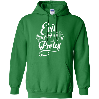 Evil Keeps Me Pretty T-Shirt & Tank Top | Teecentury.com
