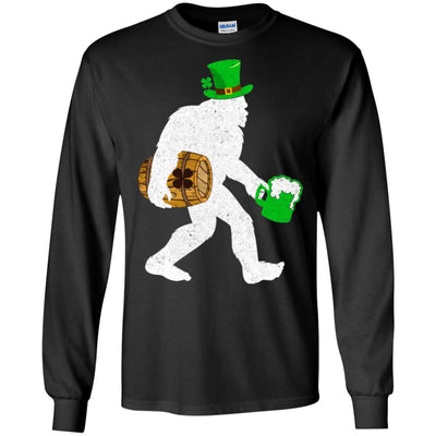 Shamrock Irish Drunk Bigfoot St Patrick's Day T-Shirt & Hoodie | Teecentury.com