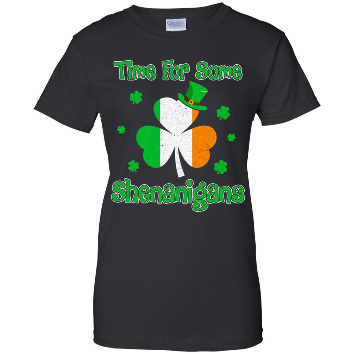 St. Patrick's Time For Some Shenanigans Funny Party T-Shirt & Hoodie | Teecentury.com