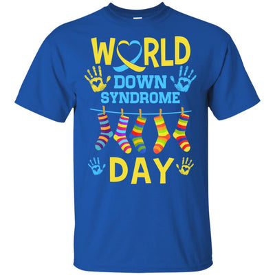 World Down Syndrome Day Gifts Dad Mom Kids Socks T-Shirt & Hoodie | Teecentury.com