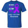 My Mom's Fight Is My Fight Crohn's And Colitis Awareness T-Shirt & Hoodie | Teecentury.com