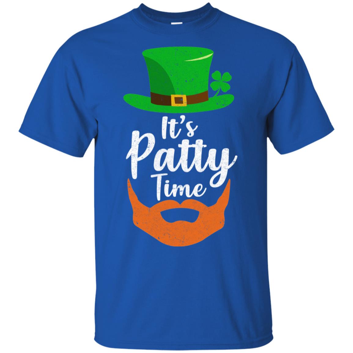 It's Patty Time Bearded Man St Patrick's Day T-Shirt & Hoodie | Teecentury.com