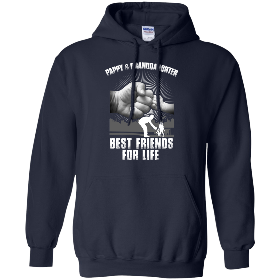 Pappy And Granddaughter Best Friends For Life T-Shirt & Sweatshirt | Teecentury.com