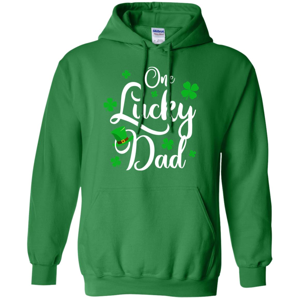 One Lucky Dad St Patricks Day For Daddy T-Shirt & Hoodie | Teecentury.com