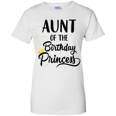 Aunt Of The Birthday Princess Matching Family Party T-Shirt & Hoodie | Teecentury.com