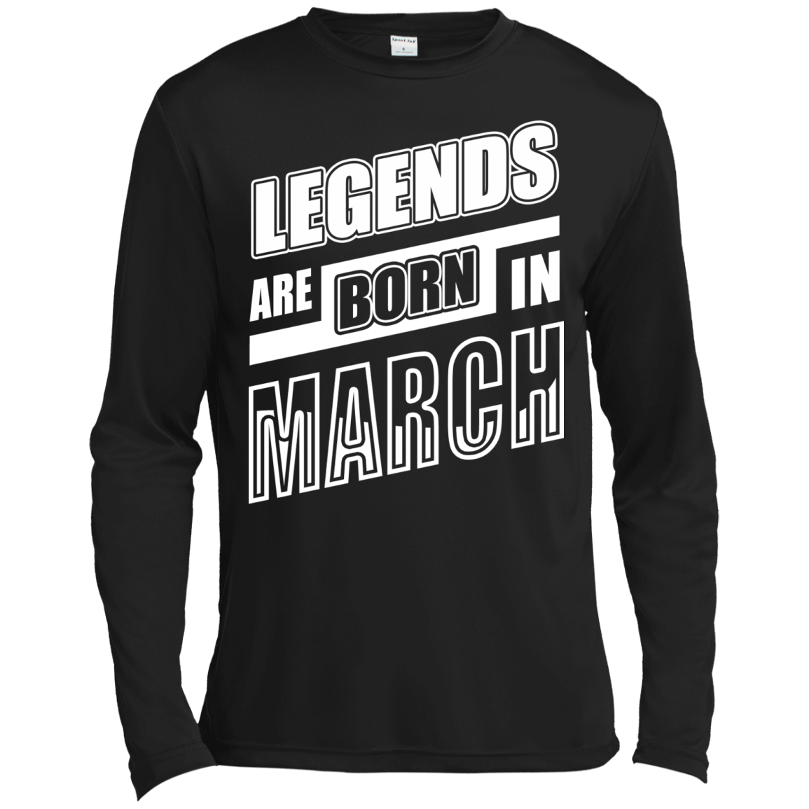 Legends are born in MARCH T-Shirt & Hoodie | Teecentury.com