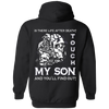 Is There Life After Death Touch My Son And You'll Find Out T-Shirt & Hoodie | Teecentury.com