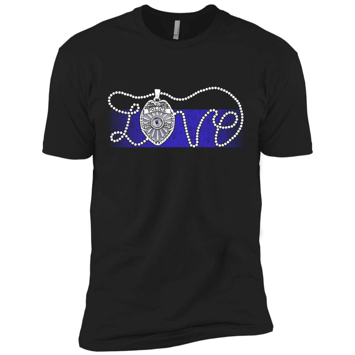 Love Thin Blue Line T-Shirt & Hoodie | Teecentury.com