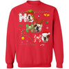 Christmas Ho Ho Ho Bulldog Lover Funny Xmas Gift T-Shirt & Sweatshirt | Teecentury.com