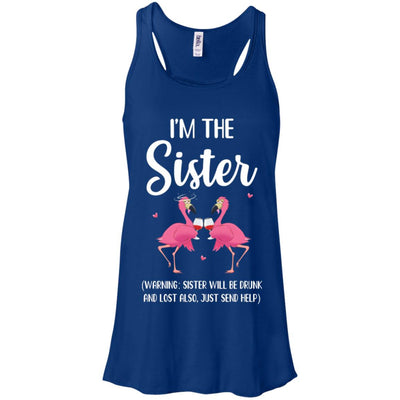 If I Lost Or Drunk Please Return To Sister Flamingo T-Shirt & Tank Top | Teecentury.com