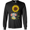 You Are My Little Sunshine Sunflower Elephant T-Shirt & Hoodie | Teecentury.com