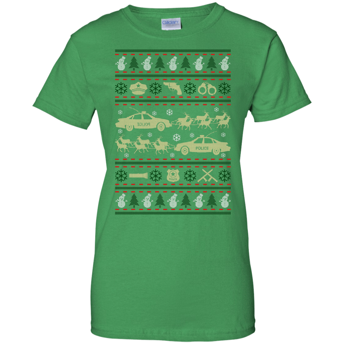 Police Christmas Ugly Sweater T-Shirt & Hoodie | Teecentury.com