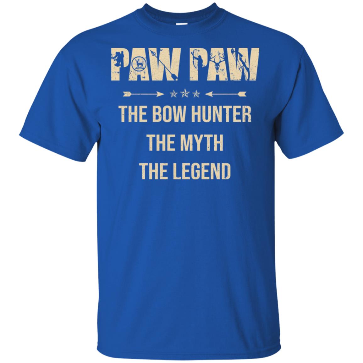 PawPaw The Bow Hunter The Myth The Legend Funny Hunting T-Shirt & Hoodie | Teecentury.com